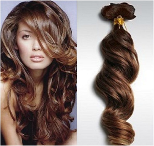 European Remy Natural Bodywave Machine Weft Any Color 18/20" - Click Image to Close
